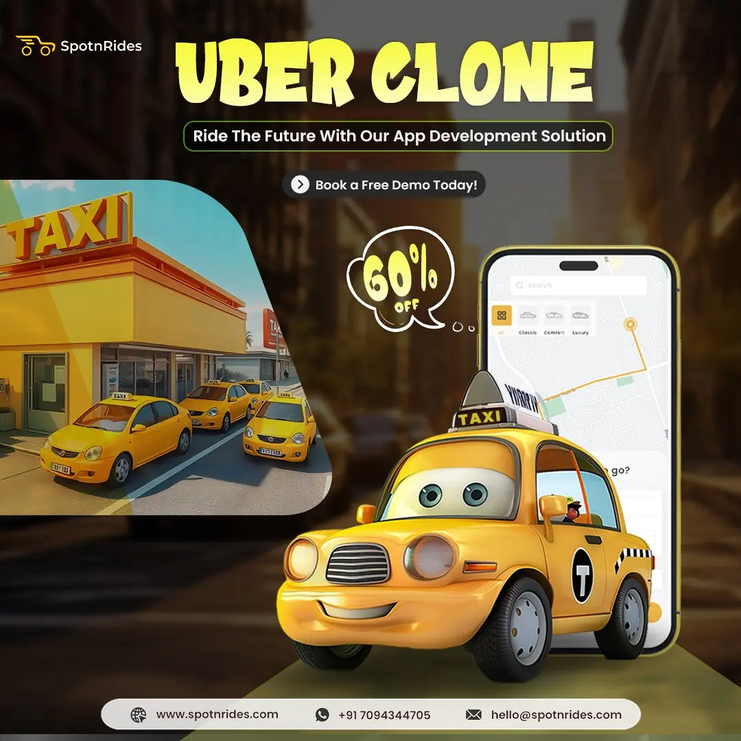 Launch Your Taxi Business Quickly with a Fully Custom Uber Clone App